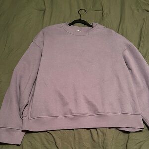 lululemon athletica Lavender Crewneck Sweatshirt